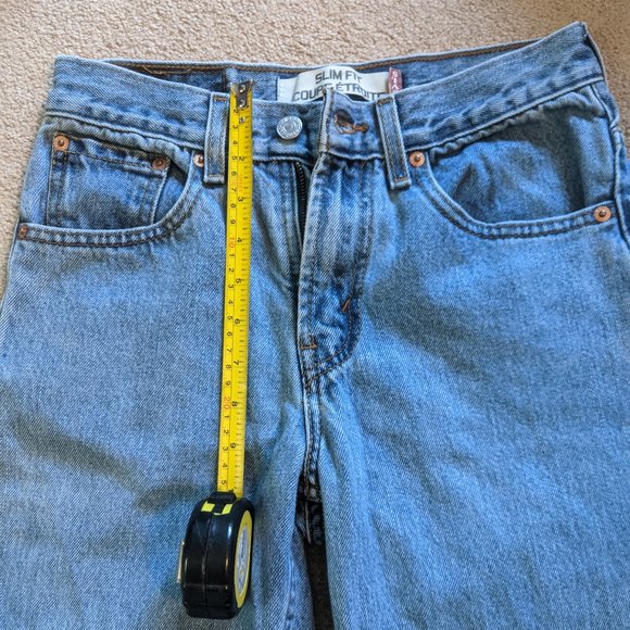 Levis Slim Fit Denim Jeans Size 28/32 - Picture 14 of 15